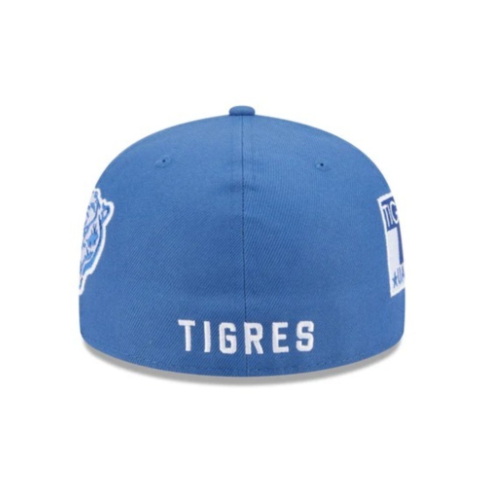 New Era® (SIZE 7 1/8) Club Tigres UANL 59FIFTY Fitted Cap in Indigo - Picture 6 of 7